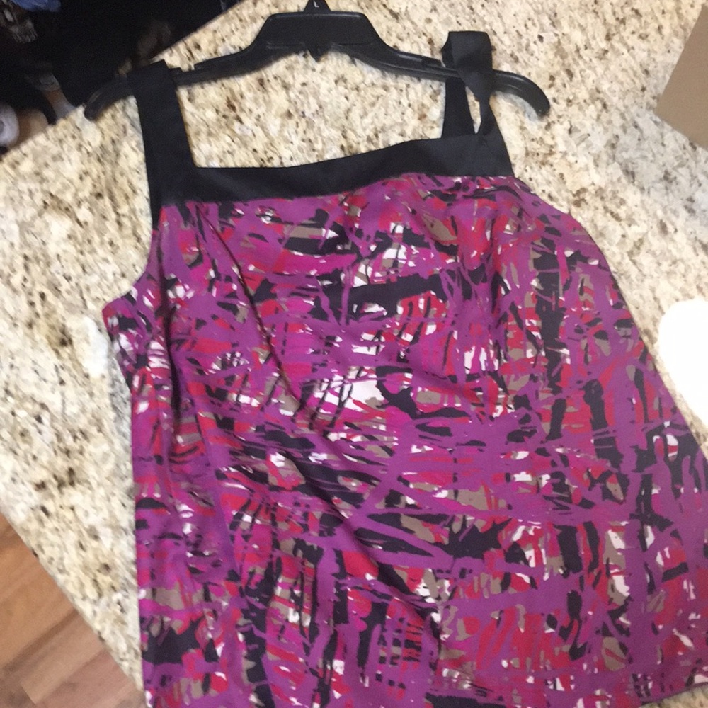 Multi color camisole style blouse
